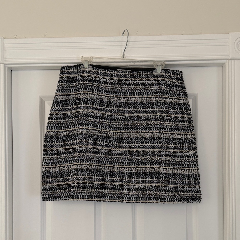 LOFT Textured Mini Skirt